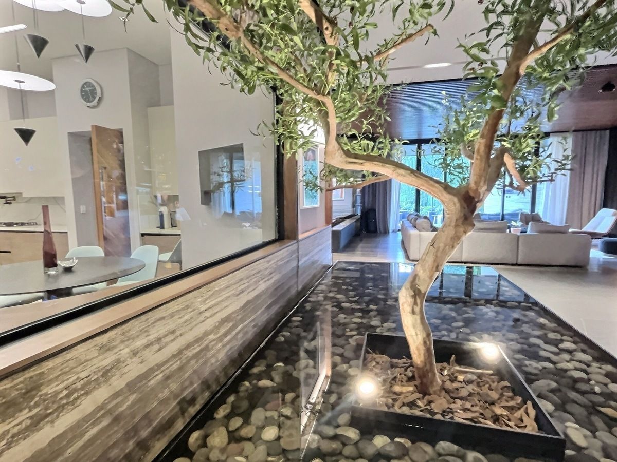 1 of 31: Acceso al depto con espejo de agua.