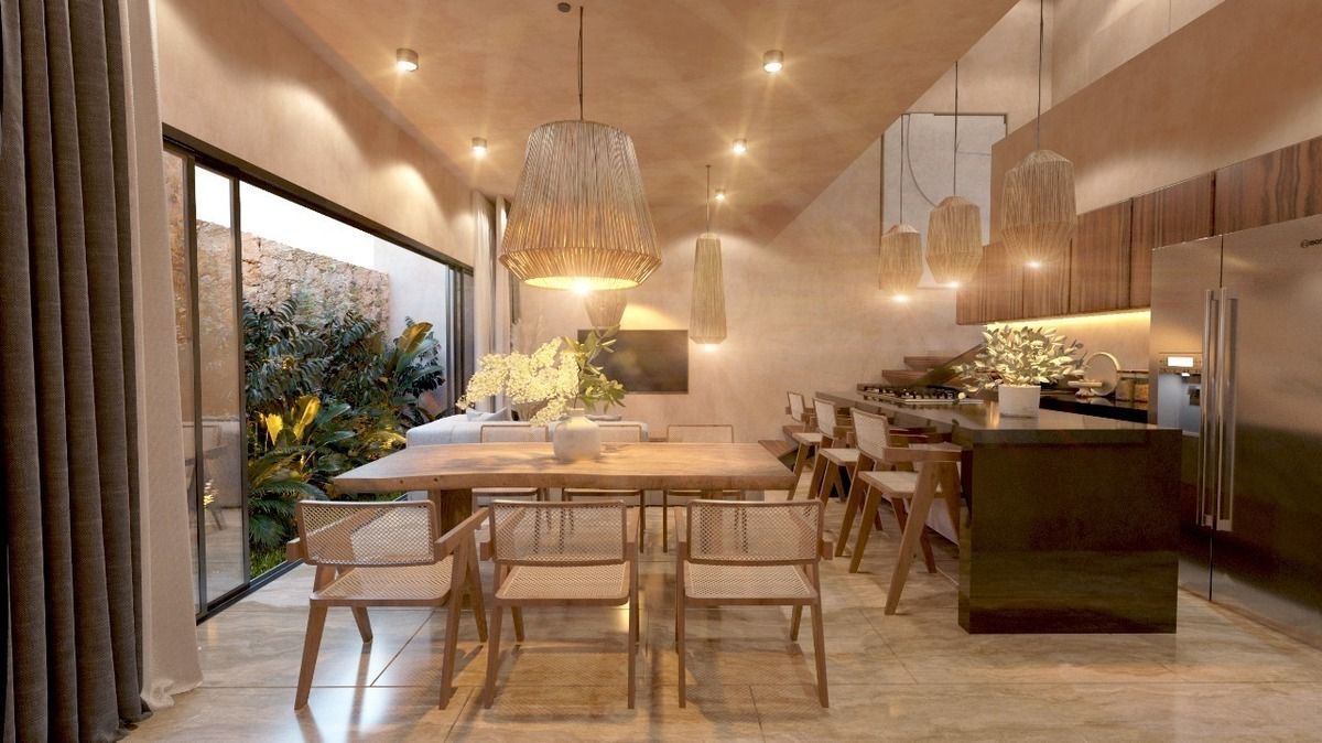 2 de 11: Sala, Comedor y Cocina