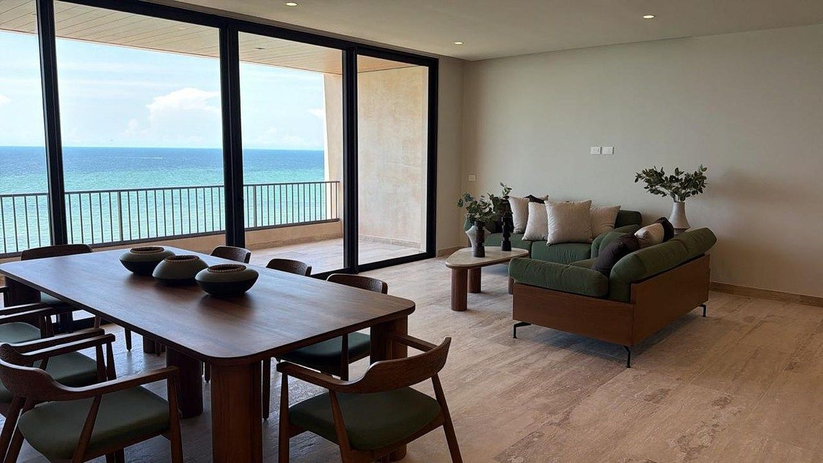 Oceanfront apartment for sale in Telchac Puerto, Progreso, Yucatán, photo 1 of 24