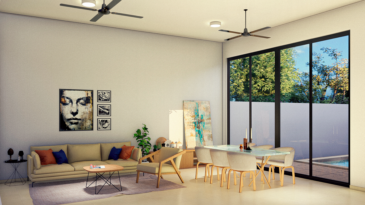 4 de 4: Sala y Comedor