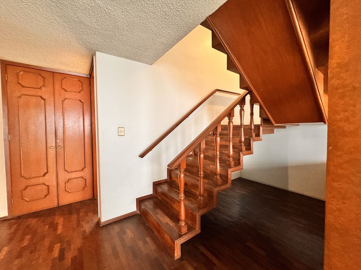 20 of 25: Closet de cortesía corte de escaleras.