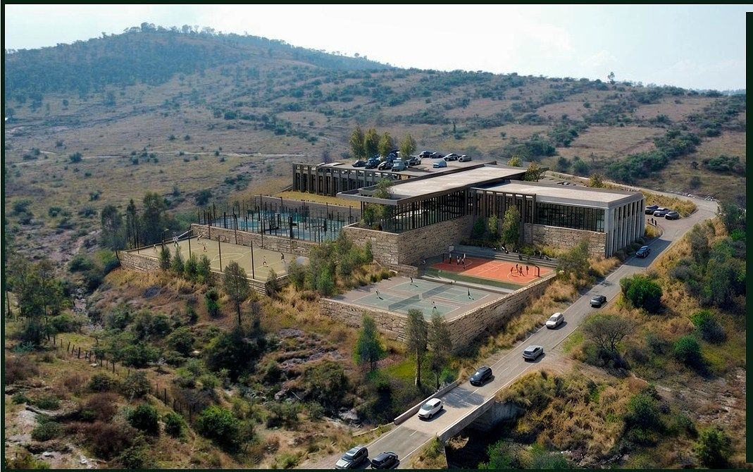 1 de 26: Vista áerea Casa Club