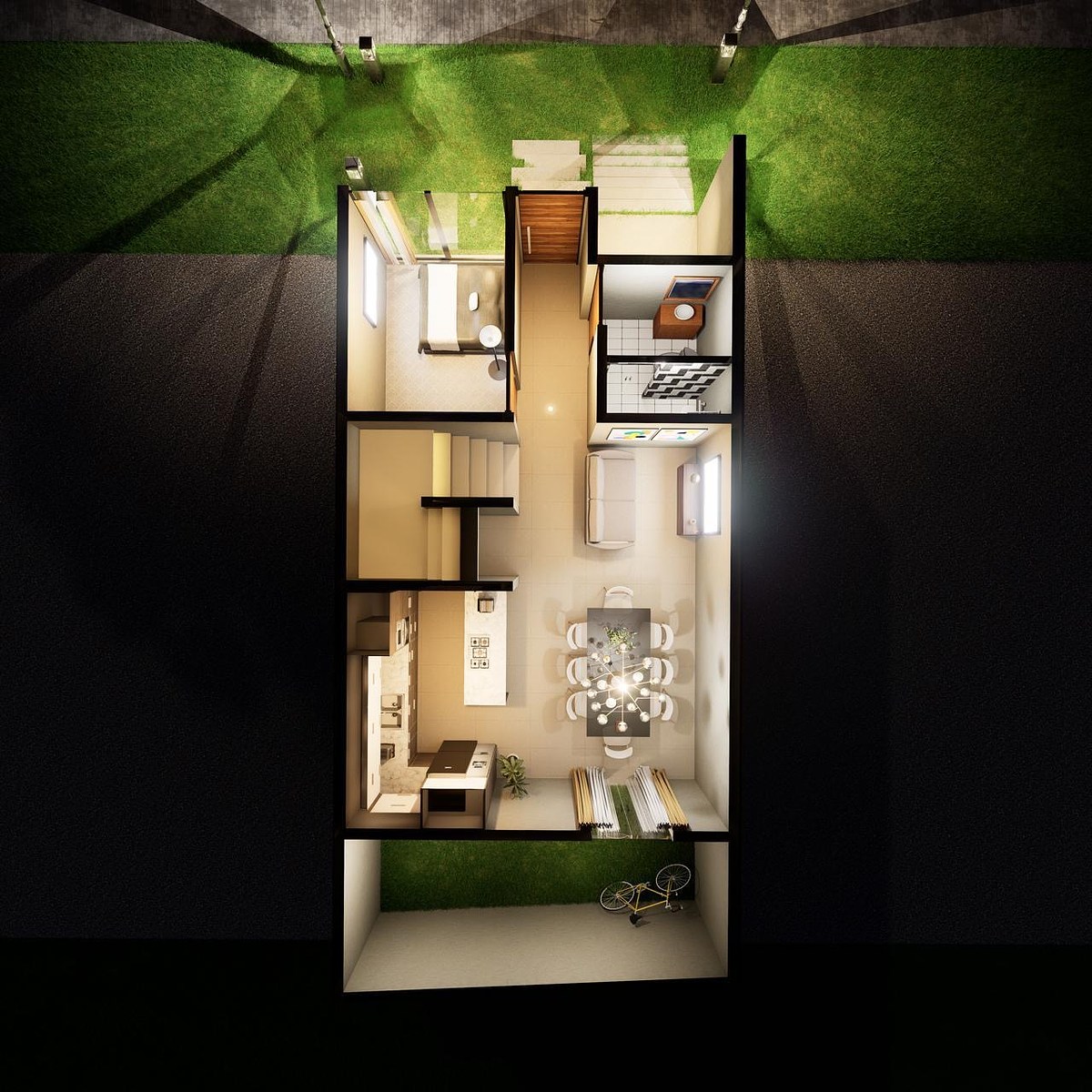 7 de 21: Planos planta alta