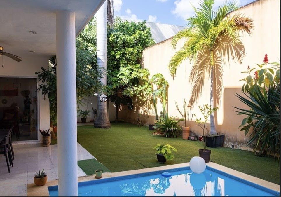 Residencia amueblada 4 recámaras y alberca en San Ramón Nte Mérida Yucatán