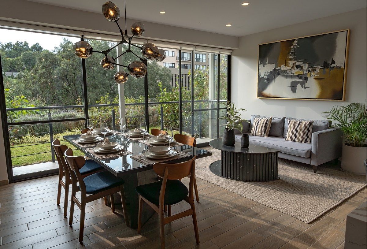 2 de 12: Sala-comedor