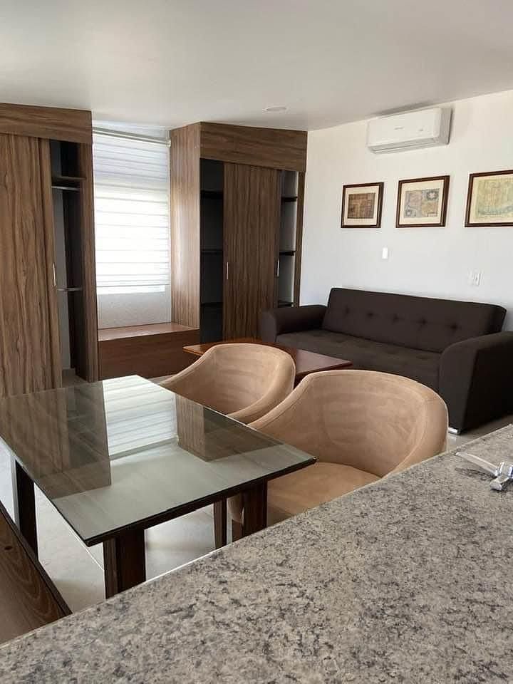 6 de 16: Sala (sofá cama) y comedor