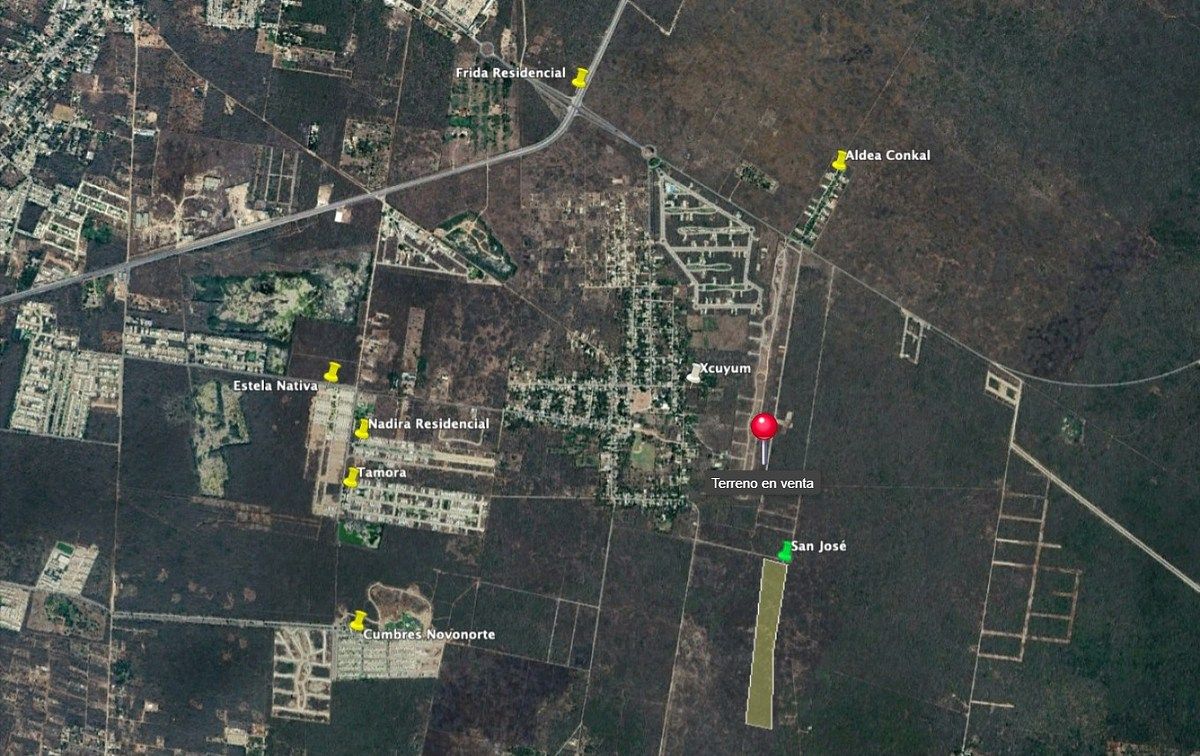 Lote em Yaxkukul, Yaxkukul, foto 2 de 8