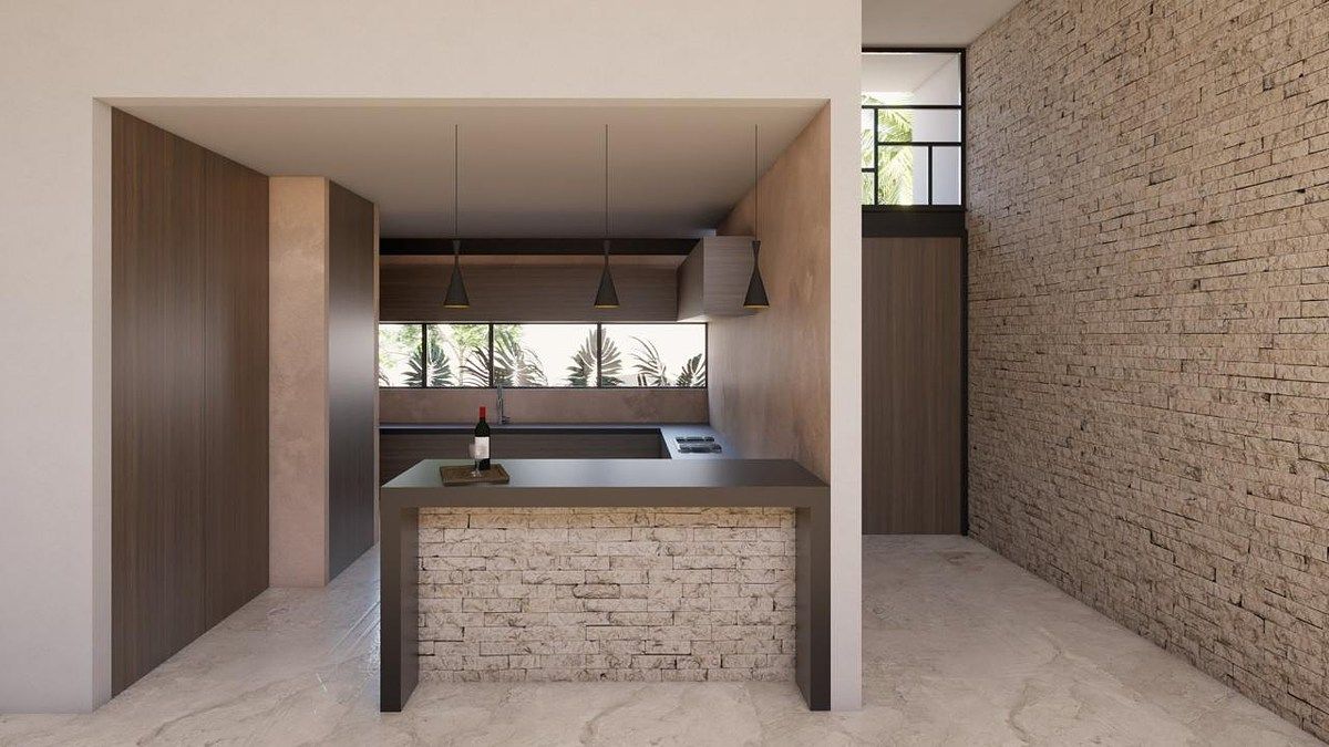 7 de 19: Cocina en Concepto Abierto