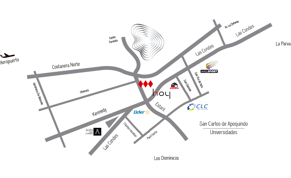 Oportunidad departamento en Av. Las Condes