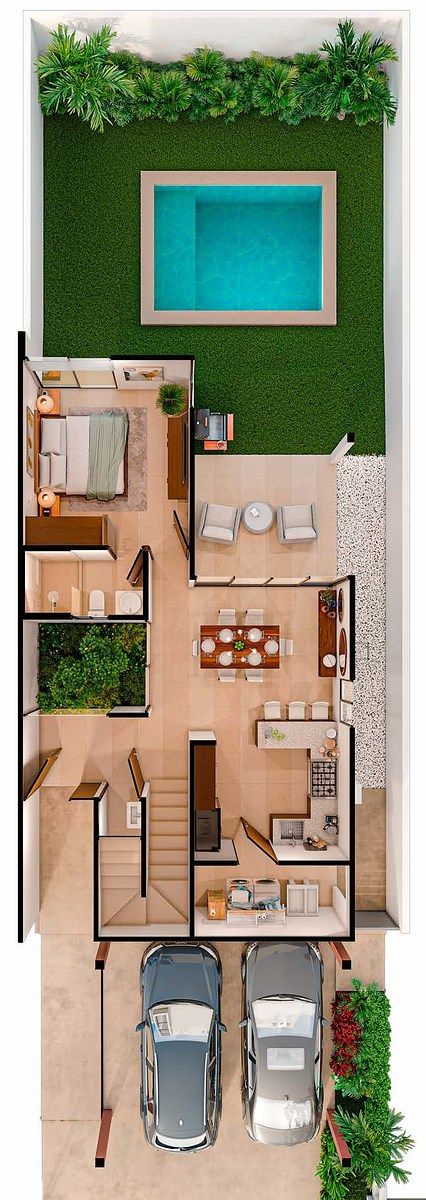 9 de 10: Floor Plan Planta Baja
