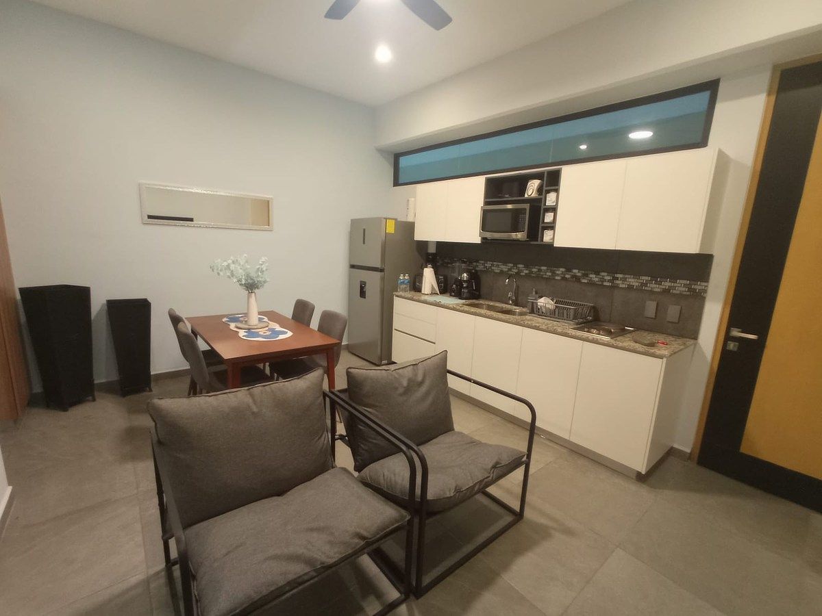 Departamento Amueblado de 1 Recámara en la Torre Triventto Sodzil Norte Mérida, foto 1 de 13