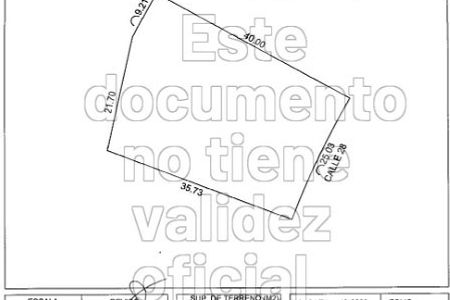 Terreno en venta