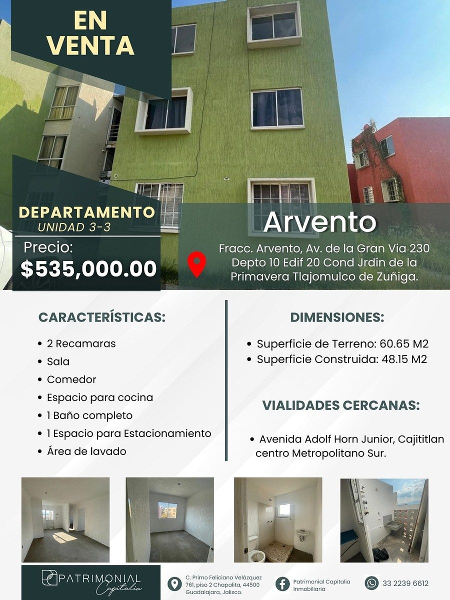 Departamento en Arvento, Tlajomulco de Zúñiga, foto 2 de 2