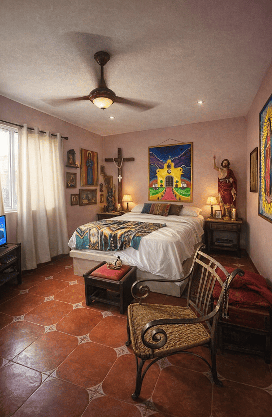 4 de 24: Habitación de la casita