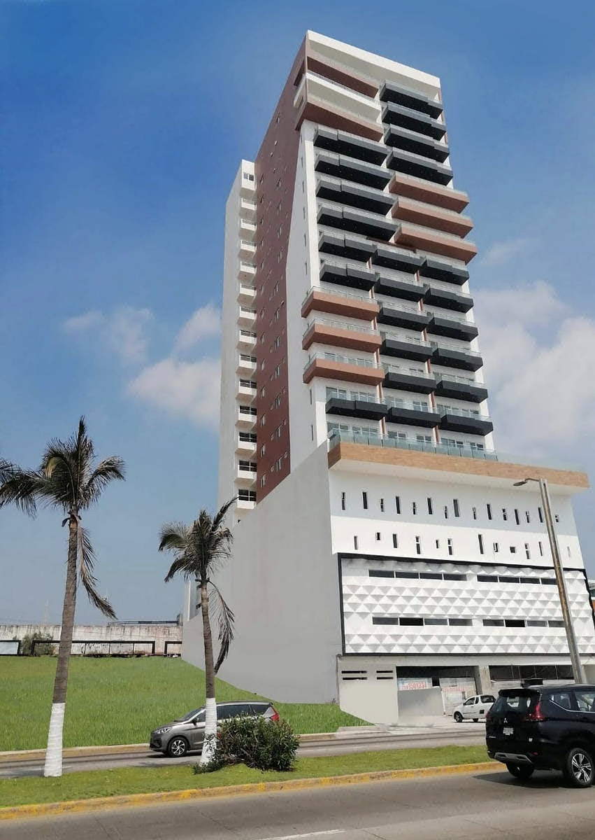 Departamentos 239 m2, 3 recamaras vista al mar, Boca del Río