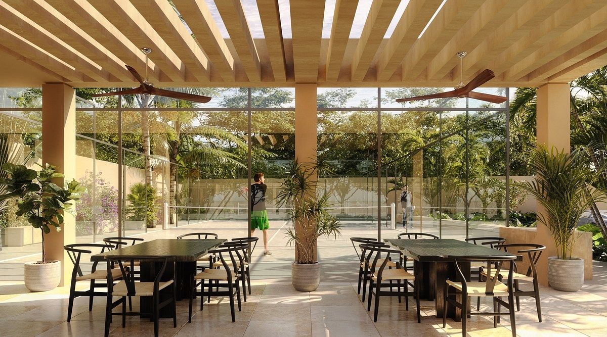 7 of 38: Cancha de pádel