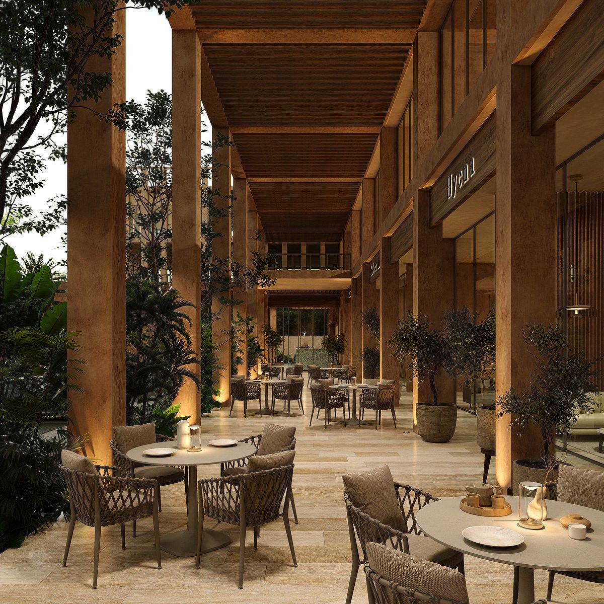 21 of 38: Área Comercial exterior