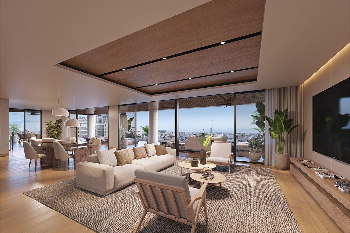 Penthouses en Venta Los Cacicazgos, Santo Domingo
