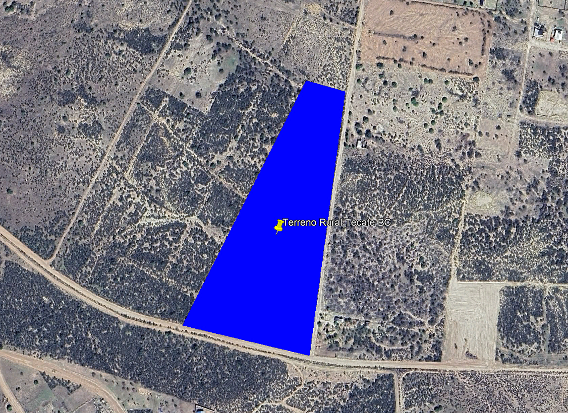 Terreno Rural en Venta - 5 Hectareas Tecate BC