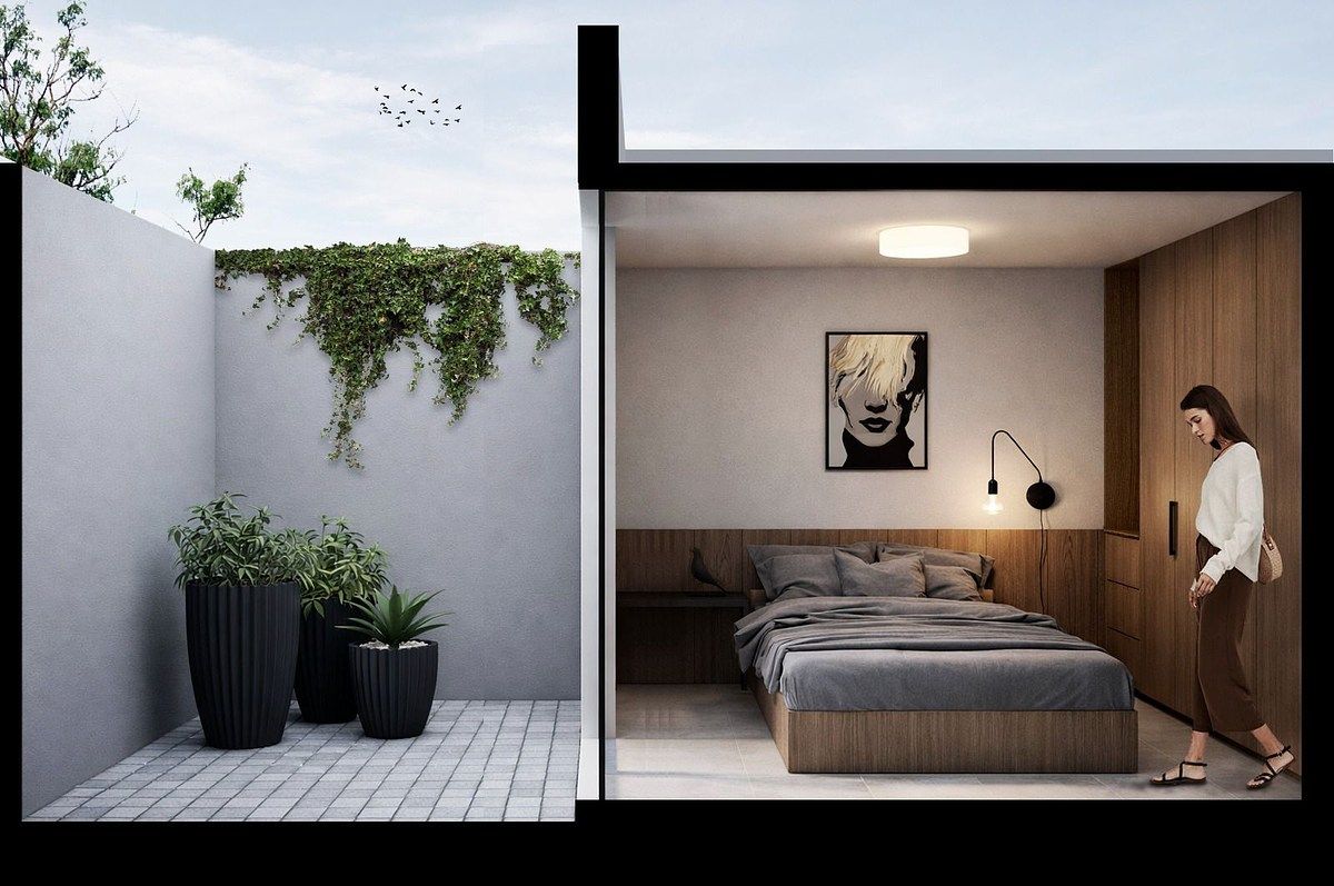 3 de 4: Habitacion con closet