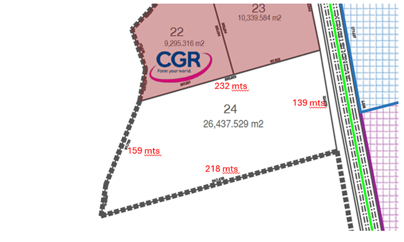 3 de 7: Venta terreno industrial 26,000 m2-KVAS - Corregidora, Qro