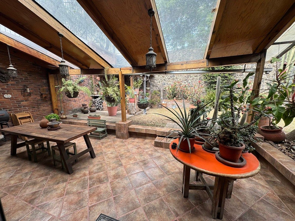 21 de 24: Terraza techada