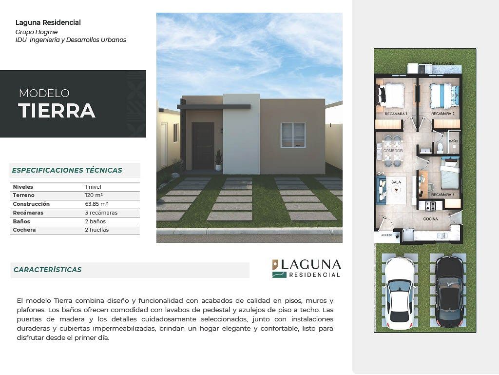 Modelo Tierra Laguna Residencial