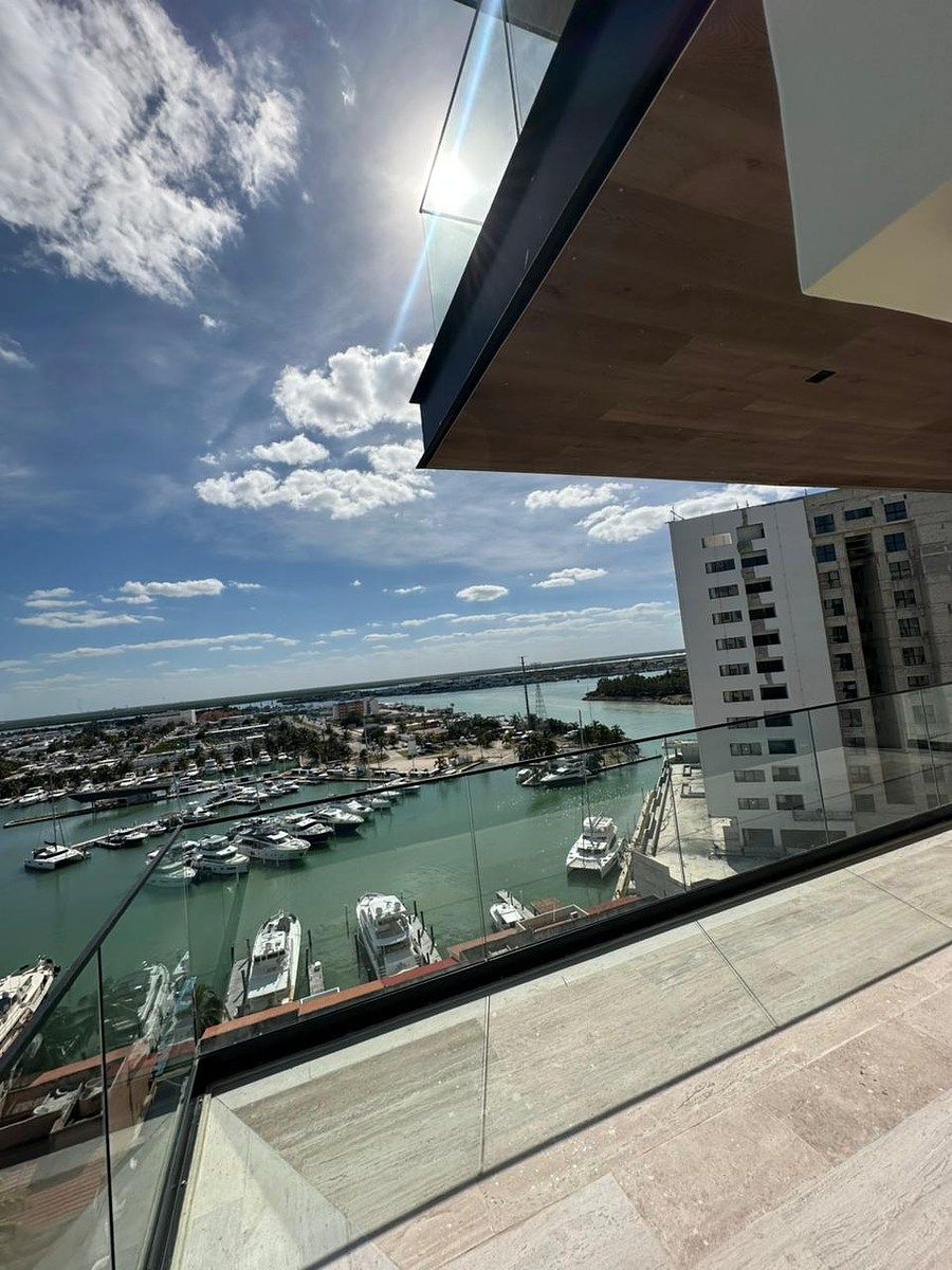 4 de 19: Vista de terraza departamento