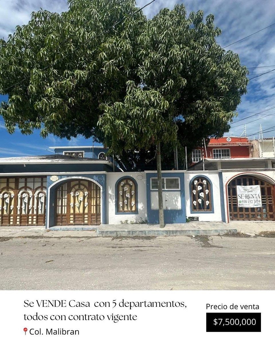 Se VENDE Casa con 5 departamentos con contrato de renta vigente, foto 1 de 10
