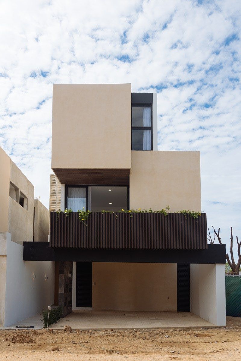 Casa 3 Habitaciones Modelo a en Venta en Privada Residencial en Temozon Norte