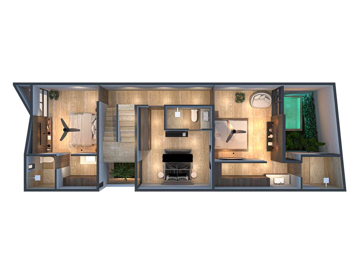 6 of 10: Distribución Planta Alta