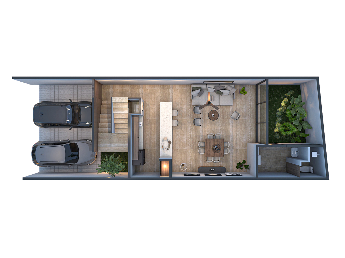 7 de 13: Distribución Planta Baja