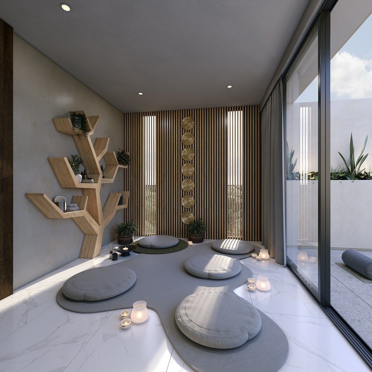 8 de 15: Sala de meditación