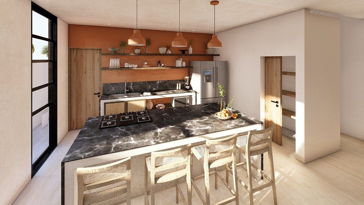 3 de 3: Comedor y Cocina