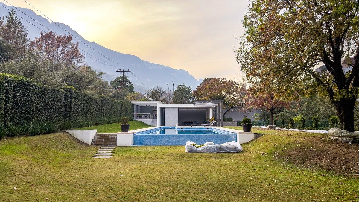 4 de 24: alberca y asador con amenidades