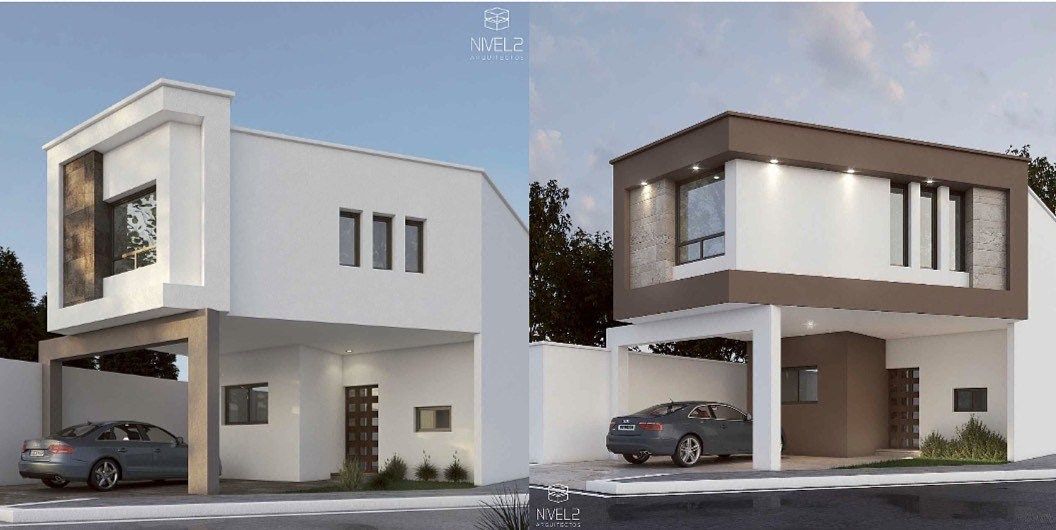 Casa de 3 niveles con rooftop en Cordillera Himalaya – Personaliza fachada y aca