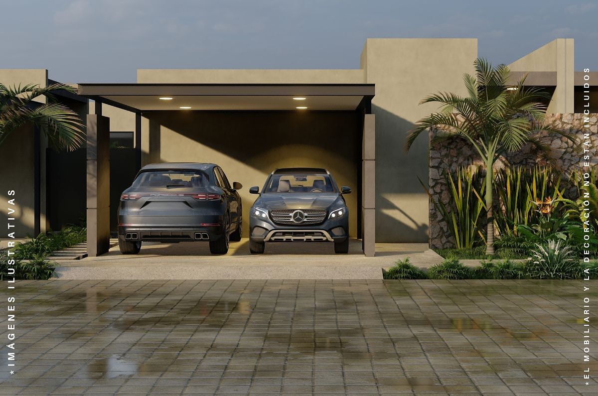 Casa de Una Planta en Venta en Mérida Modelo Suytún en Privada Naia, Conkal