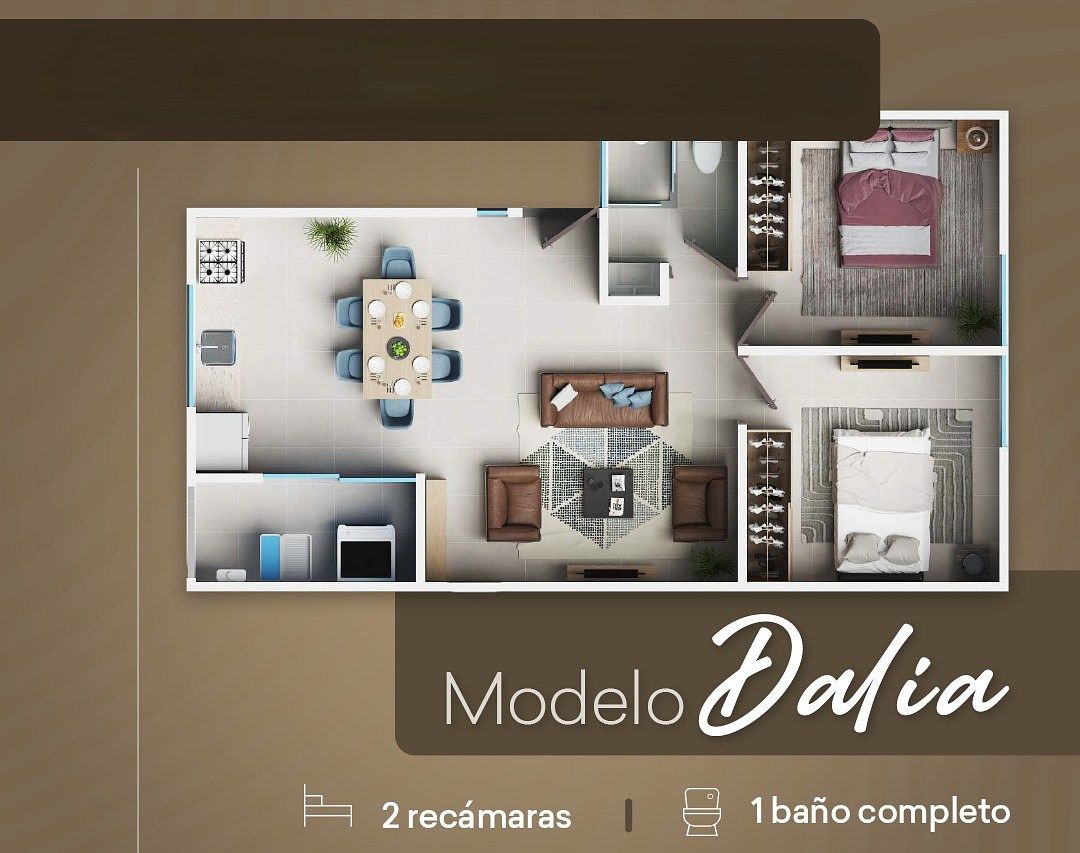 Departamento en monte Jaya modelo Dalia, Queretaro - foto 2
