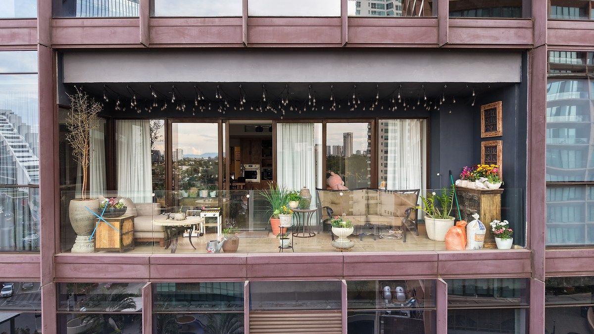 2 de 13: Vista área del departamento.