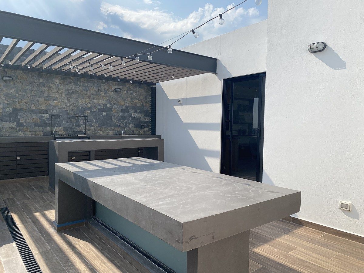 20 de 34: Terraza con espacio para asador