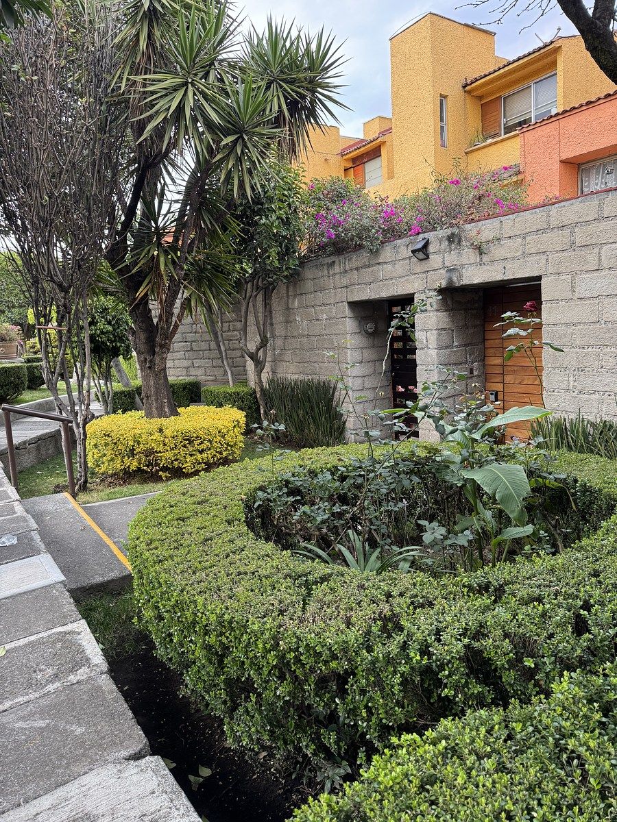 20 of 24: Fachada que da privacidad a cada casa.