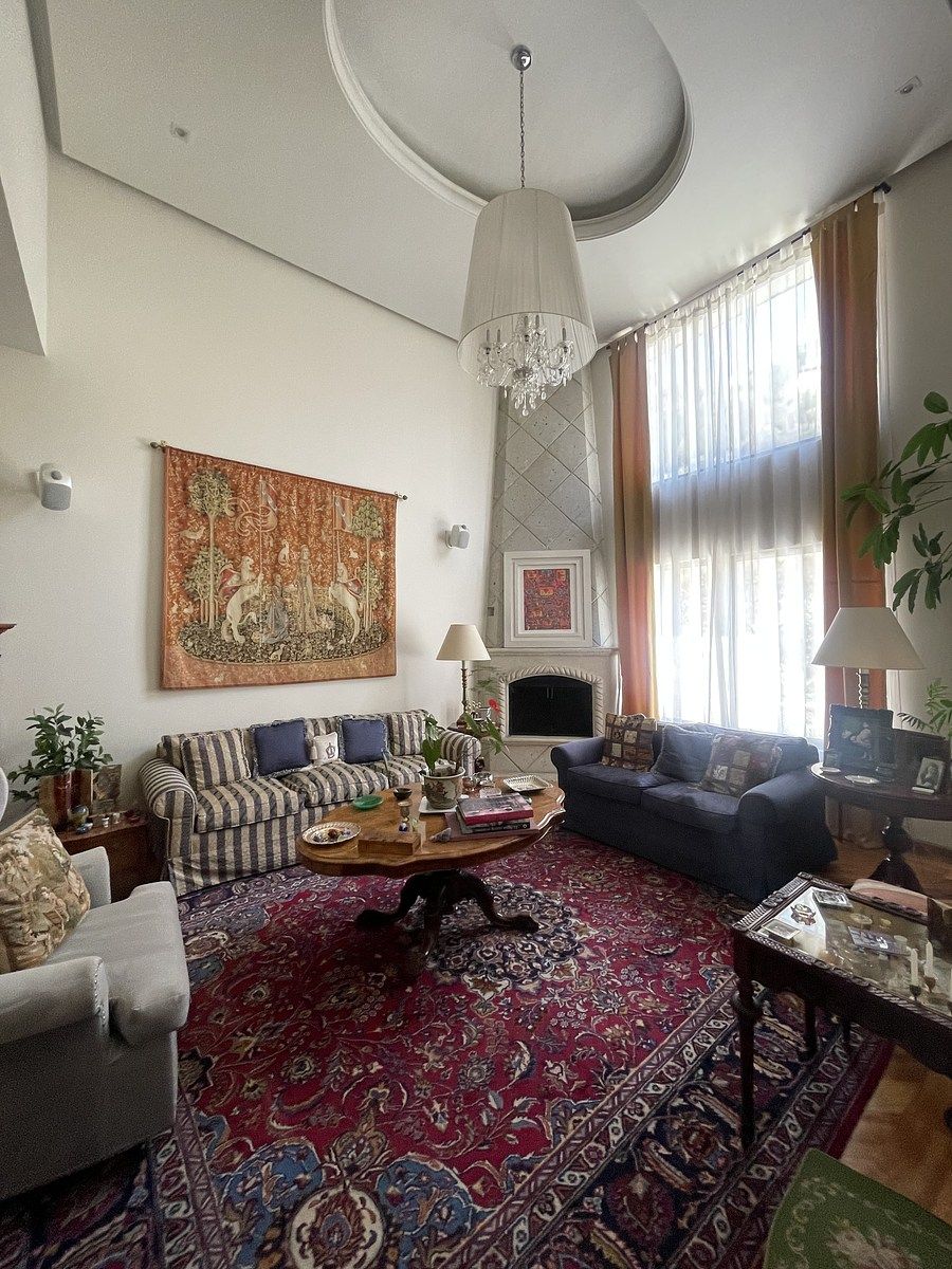 1 de 32: Sala principal con doble altura