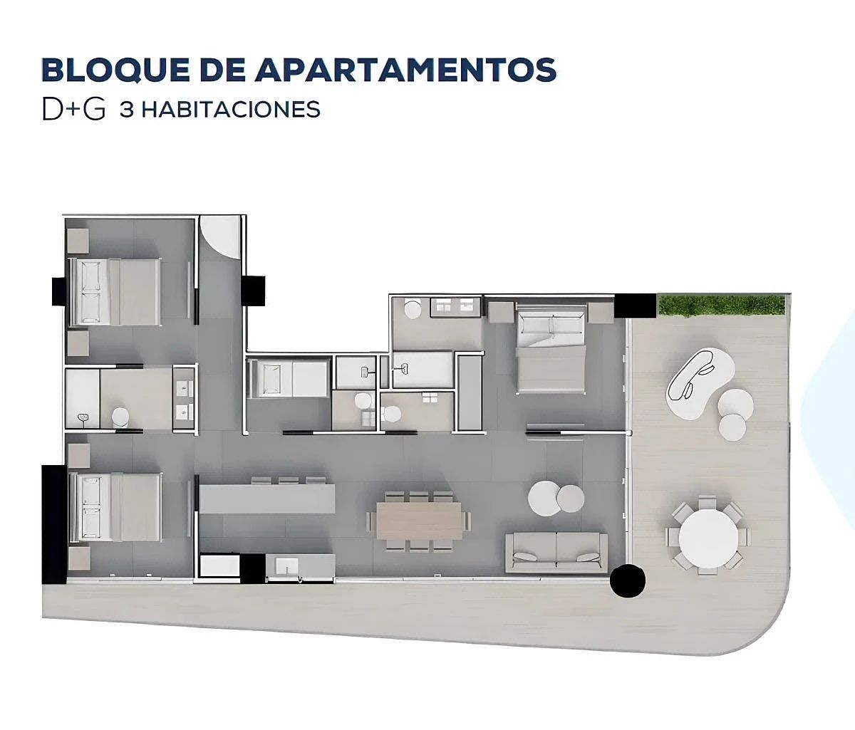 Apartamento en Aqua Tower, Juan Dolio, foto 11 de 13
