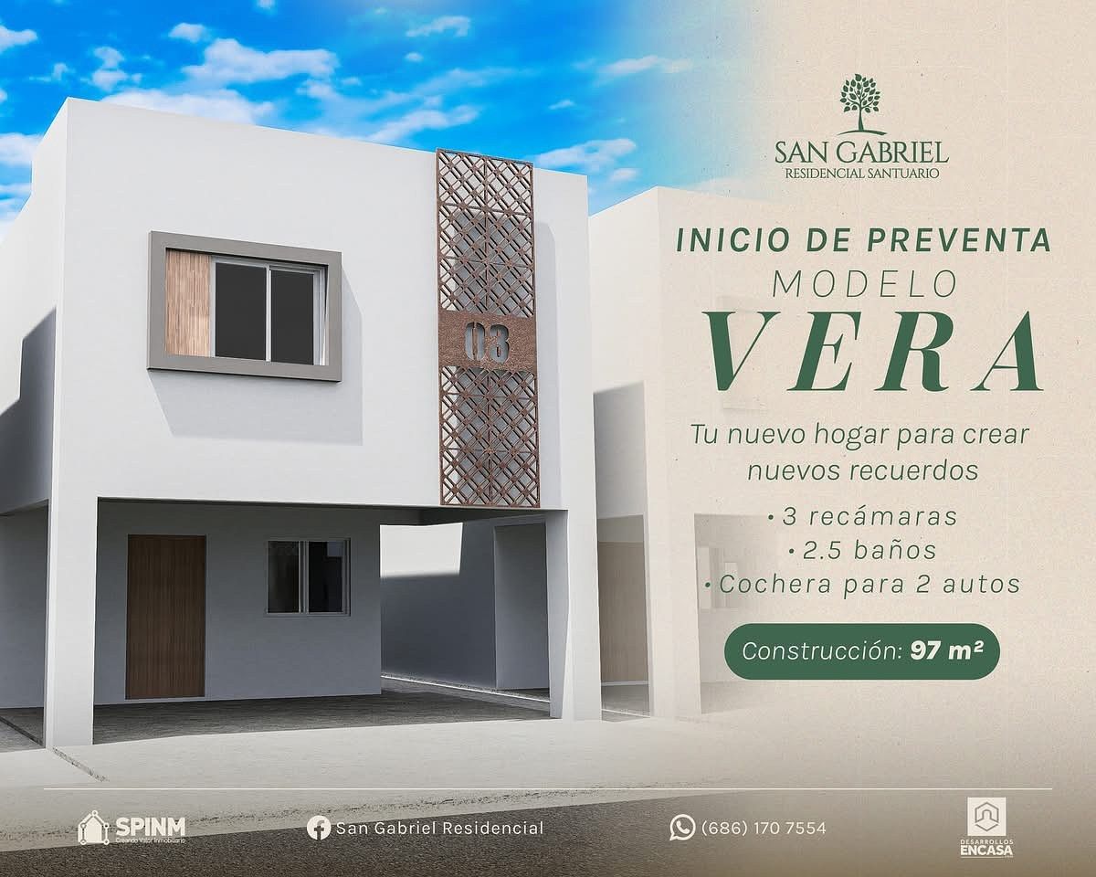 🏡 Casas à Venda em Mexicali – San Gabriel Residencial, foto 1 de 16