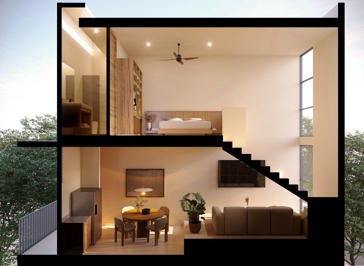 APARTMENTS FOR SALE IN SODZIL NORTE, MÉRIDA - foto 3