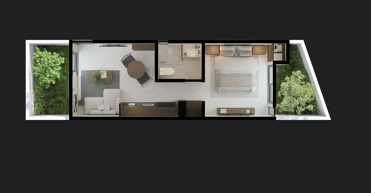 5 de 8: Plano Terra Garden