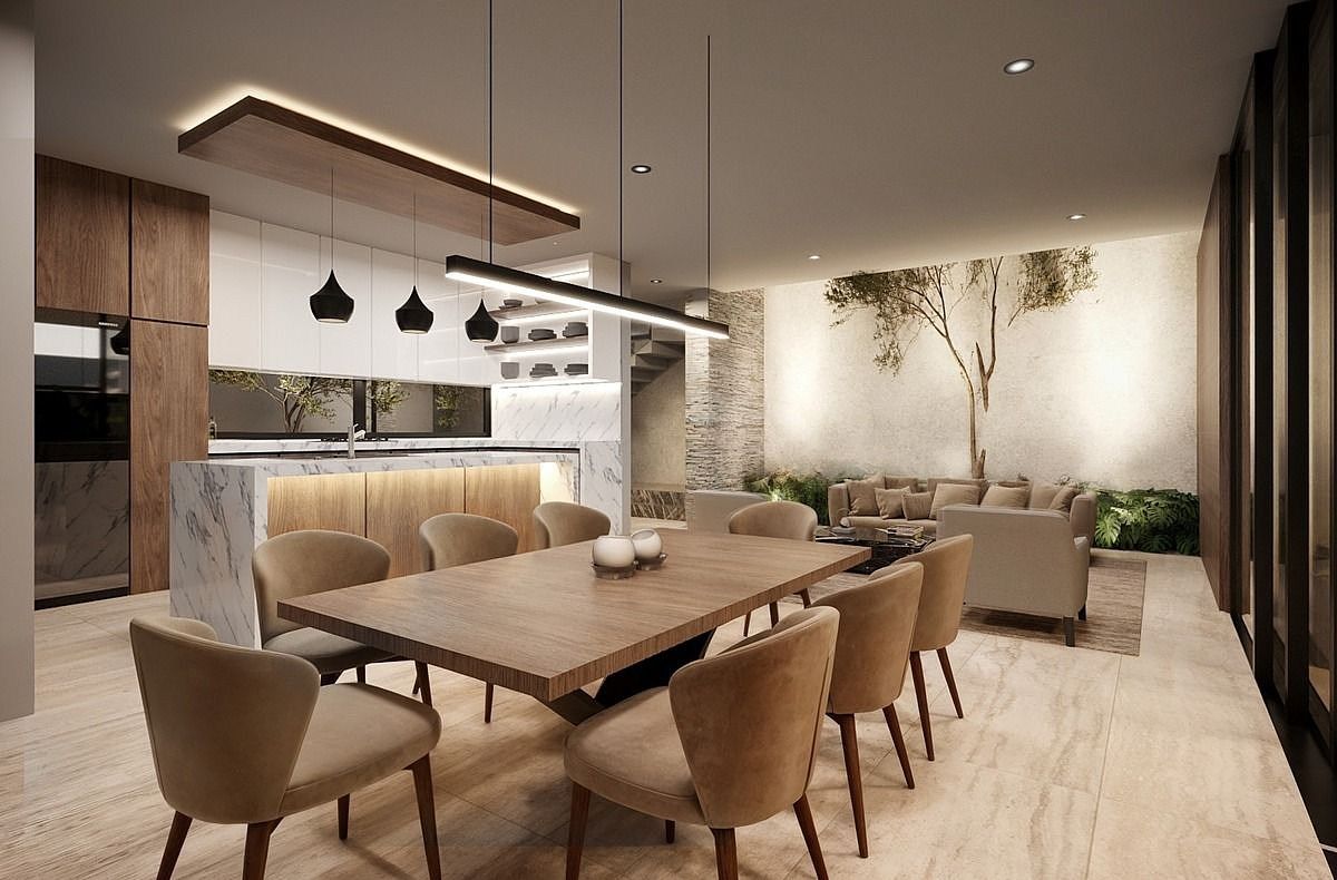 5 de 11: Comedor y Cocina