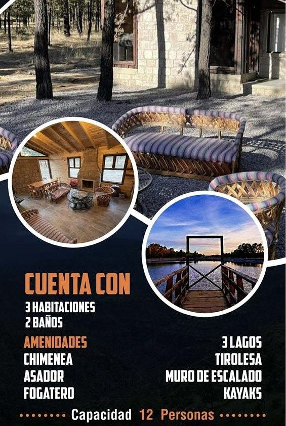 5 de 16: Adquiere esta cabaña completamente amueblada!!