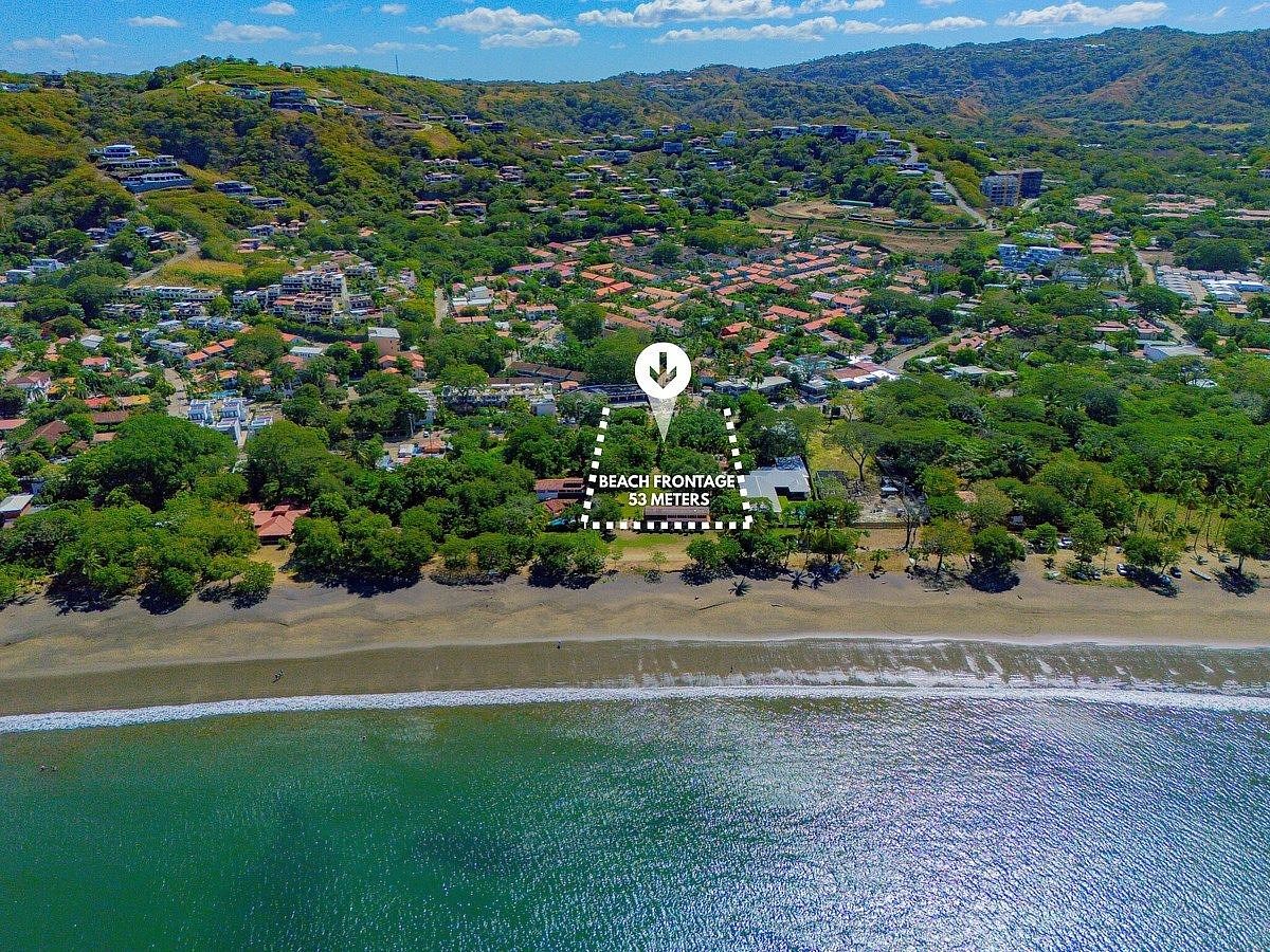Mangos – 1.29 Acre Premier Beachfront in Playas del Coco – Dev. or Lux Homesite