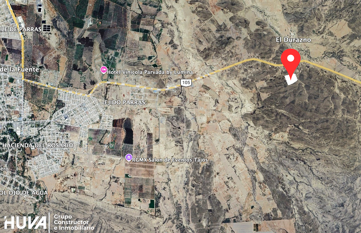 2 de 12: Ubicación a 200 Km de la carretera Parras-Gral. Cepeda